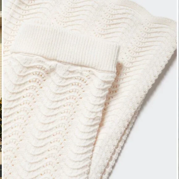 ***NWT***. RIPPLE STITCH KNIT SUMMER TROUSERS PANTS S-4/6 - Picture 2 of 8